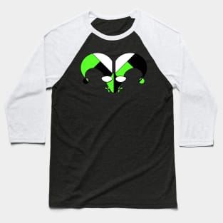 Toxic Jocker Green&Black Baseball T-Shirt